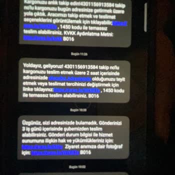 Aras Kargo Gönderim Gecikmesi Ve Yanıltıcı Bilgilendirme