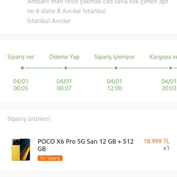 Poco Cep Telefonları Mi Store Para İadesini Yapmıyor