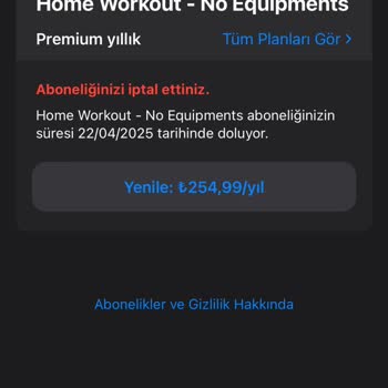 30 Day Fitness At Home Deneme Sürümü Alırken Para Çekti