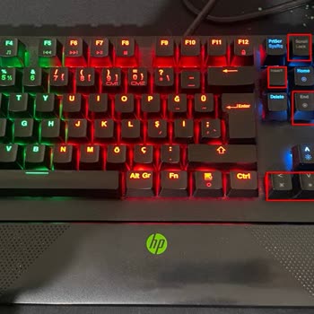 HP Pavilion 800 LED Ve Tuş Basmama Sorunu