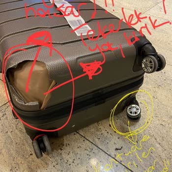 Pegasus Tarafından Kırılarak Kullanılamaz Hale Gelen Valiz Sorunu