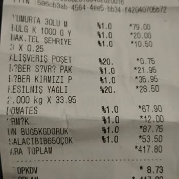 Sinangil Gıda Marketten Alınan Unun Kalitesi Hakkında Şikayet