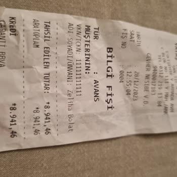 Teslim Edilemeyen Yataş Karyola