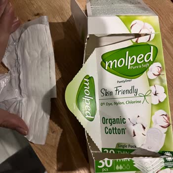 Molped Paket İçerisindeki Kesik Günlük Pedler