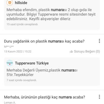 Tupper Yağdanlık 7 Numara!