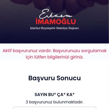 İBB - İstanbul Büyükşehir Belediyesi Sedep Yardımı Yaptım 1 Aydır Sonuçlanmadı