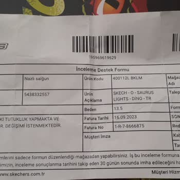 Skechers Işıklı Çocuk Ayakkabısı Işık Yanmıyor