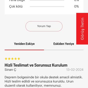 Arçelik Klima Da Yanlış Gönderimin İadesi Ya Da Değişimi Sağlanmıyor