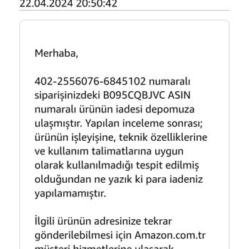 Amazon Yarım Saat Giyince Parçalanan Ürüne Kullanıcı Hatası Denmesi Yok Artık
