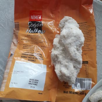 Nimet Gıda Soğan Halkası Fiyaskosu