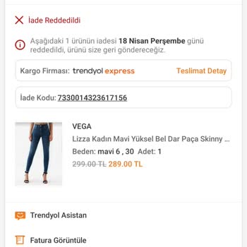 Trendyol Un Sorumsuzluğu Ve Sattığı Ürünün Arkasında Durmaması