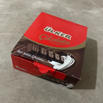 Ülker Çikolata Ambalaj İçinden Boş Çıktı