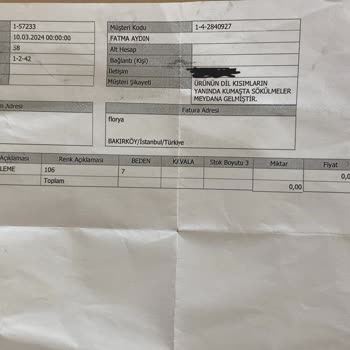 Sneaks Up'ta Ürün Hatasının Tüketiciye Bağlanması