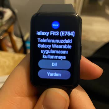 Samsung Telefon Galaxy Fit3 İphone Cihazda Çalışmıyor