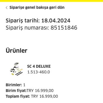Karcher.com Ürün Göndermiyor