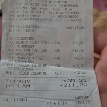 Gratis'ten Aldığım Ürün Maalesef Tarihi Geçmiş!