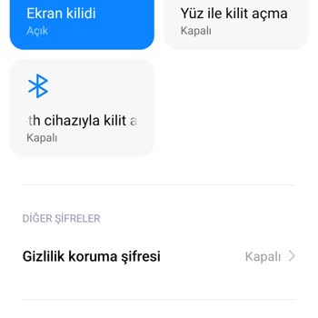 Xiaomi Parmak İzi Özelliği Telefonumdan Kalktı