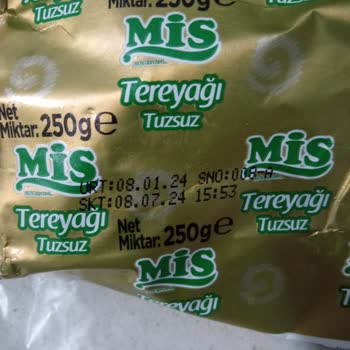 Şok Marketler Küflü Mis Marka Tereyağı