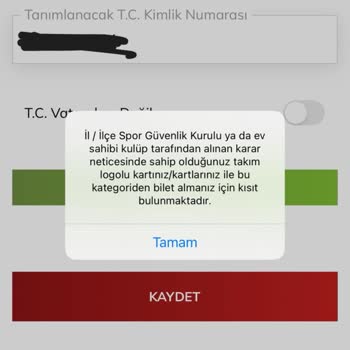 Passolig Demirspor Galatasaray Maçı Passo Şikayet