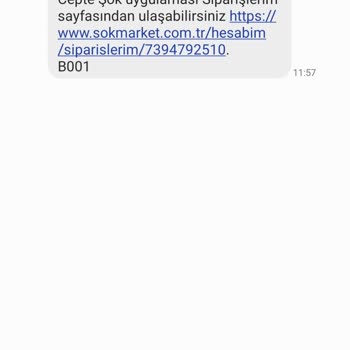 Şok Market İnternetten Alışveriş Sipariş Teslimi