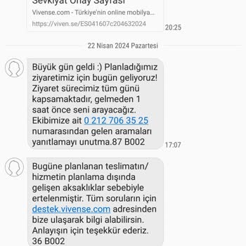 Vivense Customer Service Dissatisfaction