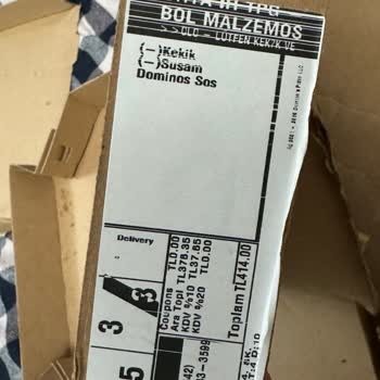 Domino's Pizza Yanlış Sipariş Ve İlgisiz Tavır