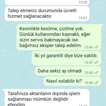 Ergül Mobilyadan Şikayet Var.