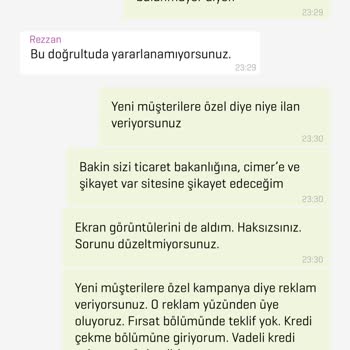 Enpara.com Faizsiz İhtiyaç Kredisi Reklam Yalanı