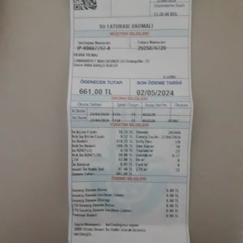 İSKİ Faturası Hak.