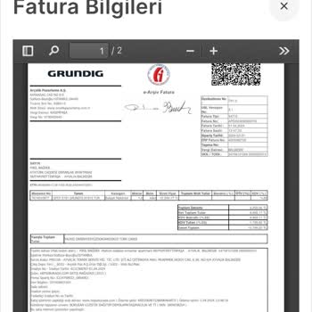 Grundig Türkiye Ücret İadesi Yapmıyor
