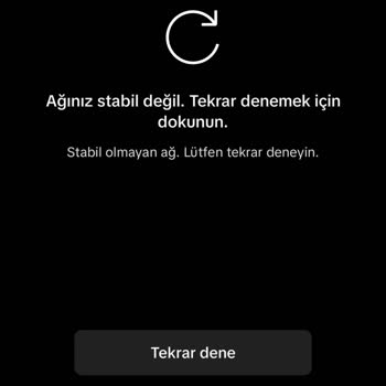 TikTok Stabil Ağ Sorunu Çözümü