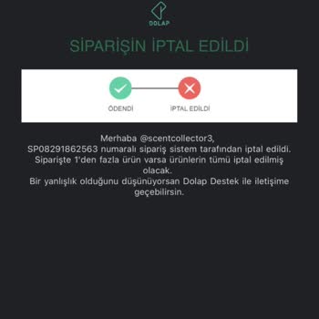 Dolap Hesap Ban Ve Destek İlgisizliği -