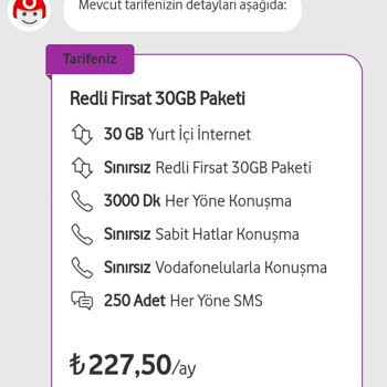 Vodafone Fatura Tutarımda Haksız Fiyat Artışı