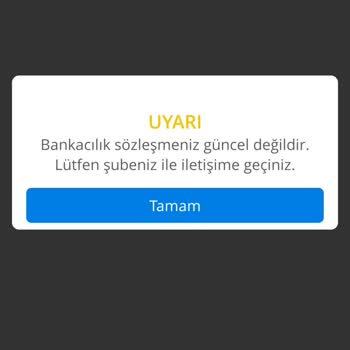 Denizbank Sözleşme Hatası HKK,