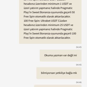 Ultrabet Canlı Destek Sorunu