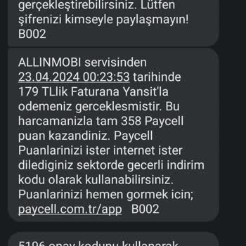 Allien Mobi Turkcell Faturama Sahte Üyelik Ücreti Yansıttı