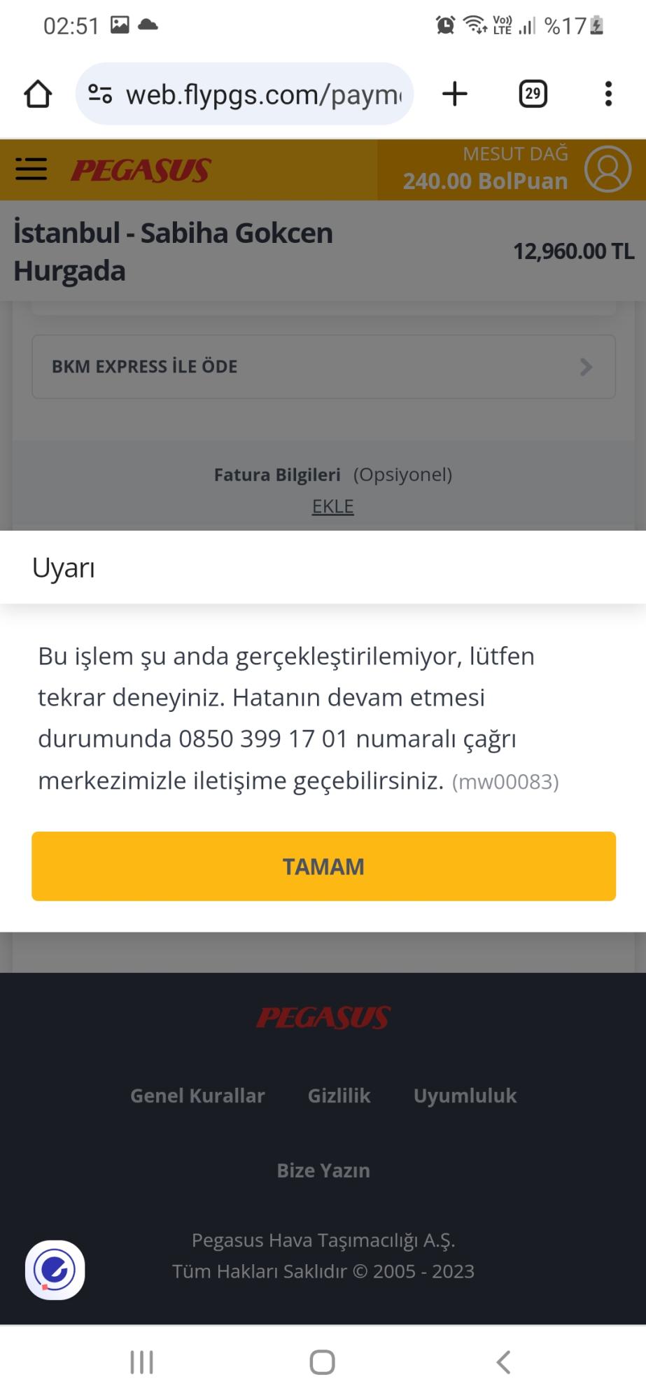 Pegasus 23 Nisan Çocuk Bayrami Bedava Bilet Kampanyası Mağduriyeti ...