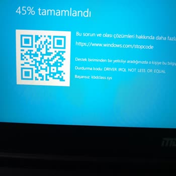 Monster Mavi Ekran Hatası