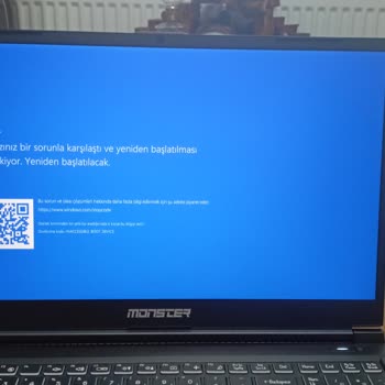 Monster Mavi Ekran Hatası
