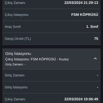 HGS Köprü Geçiş Ücretlendirme Sorunu