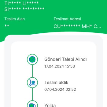 Sendeo Kargo Ürün 6 Gün Oldu Hala Elime Ulaşmadı