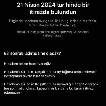 Instagram Hesabım Kapandı!