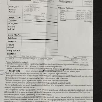 Çetmen Mobilya Ürün Teslimatı Ve İlgisizlik.