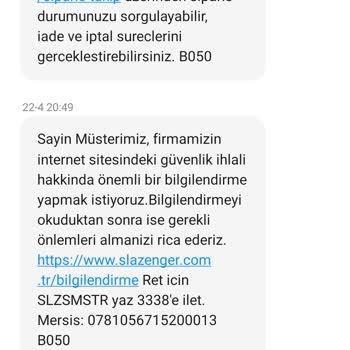 Slazenger Kişisel Verilerin Paylaşılması