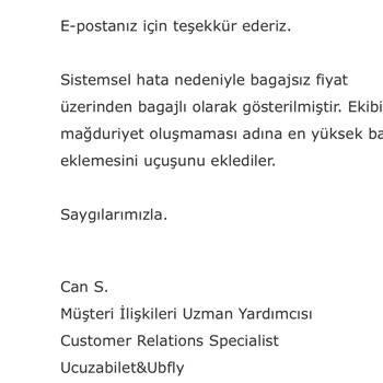 Ucuzabilet Hatası Ve Çözümsüzlüğü