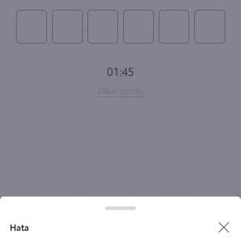 Vodafone Pay "Uygulamaya Giriş Yapmanız/erişiminiz Engellemiştir"
