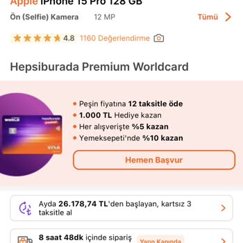 Hepsiburada Yanıltıcı Reklam Görseli