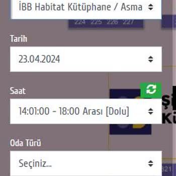 İBB Habitat Kütüphanesi Rezervasyon Randevu Saçmalığı