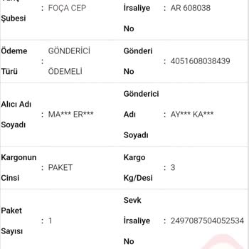 Aras Kargo Paketimi Teslim Etmiyor