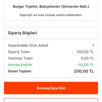 Migros Yemek Geç Teslimat Ve Fiş İletilmemesi